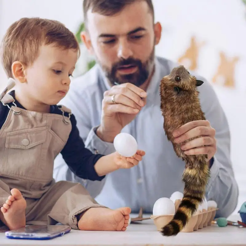 Raccoon หุ่นจําลอง Raccoon Magic ของเล่นตลก Pranks กัดมือ Trick ของเล่นค่าเฉลี่ย Raccoon Magic Trick Stage Magician Props