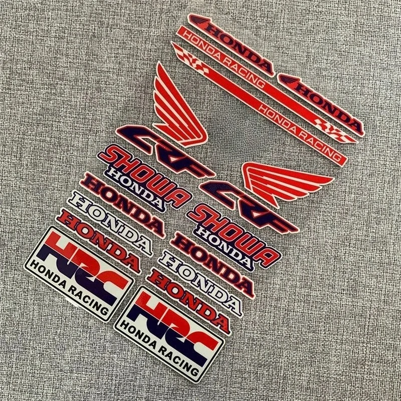 

HONDA Motorcycle Reflective Stickers Made of PVC for Fuel Tank and Pedal Decoration Waterproof and Durable Honda Sticker