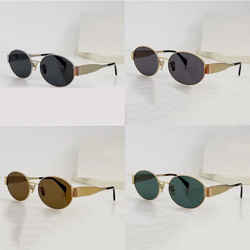 

2023 New Round Metal Frame Popular Women Luxury Shade Eyeglasses Classic Vintage UV 400 Polarized Lady Fashion Sunglasses