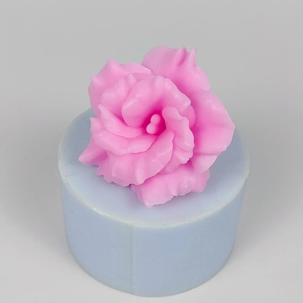 

3D Jasmine Flower Moulds Flowers Multilayer Soap Molds Silicone Candle Mold Wedding Birthday Valentine's Day Clay Resin ﻿