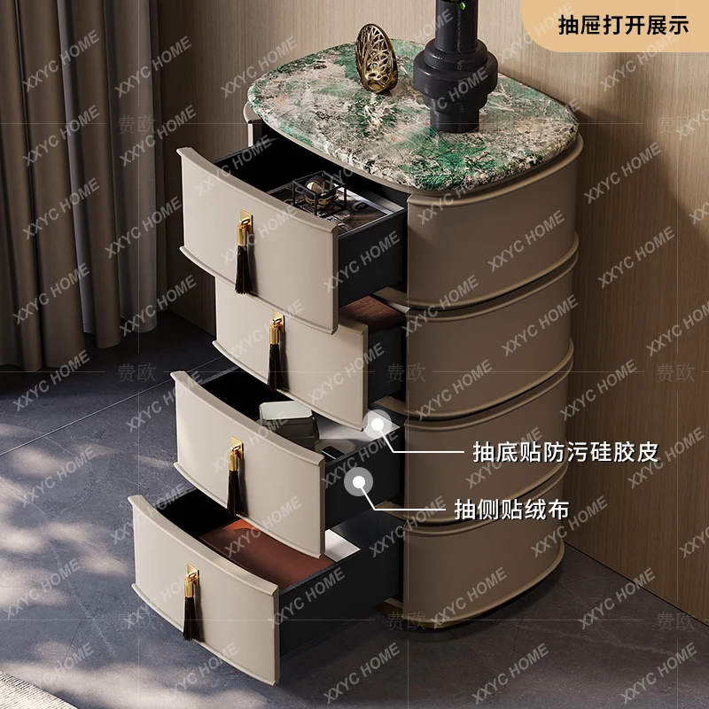 

LLight luxury chest of drawers modern simple high-end bedroom storage storage