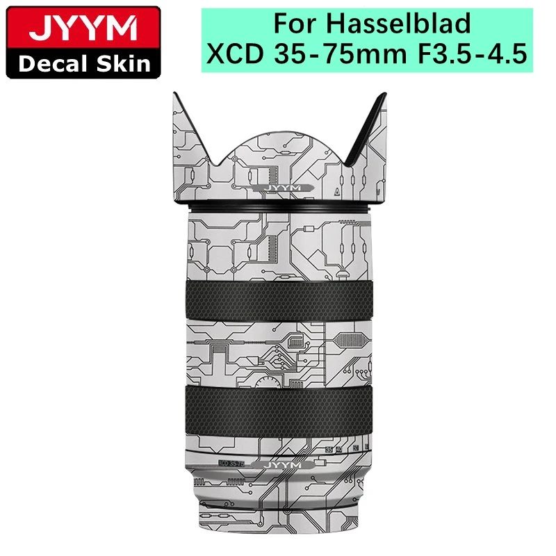 ملصق مائي ل Hasselblad XCD 35-75 مللي متر F3.5-4.5 عدسة الكاميرا ملصق الفينيل التفاف واقي الفيلم معطف XCD35-75 35-75 3.5-4.5 #1