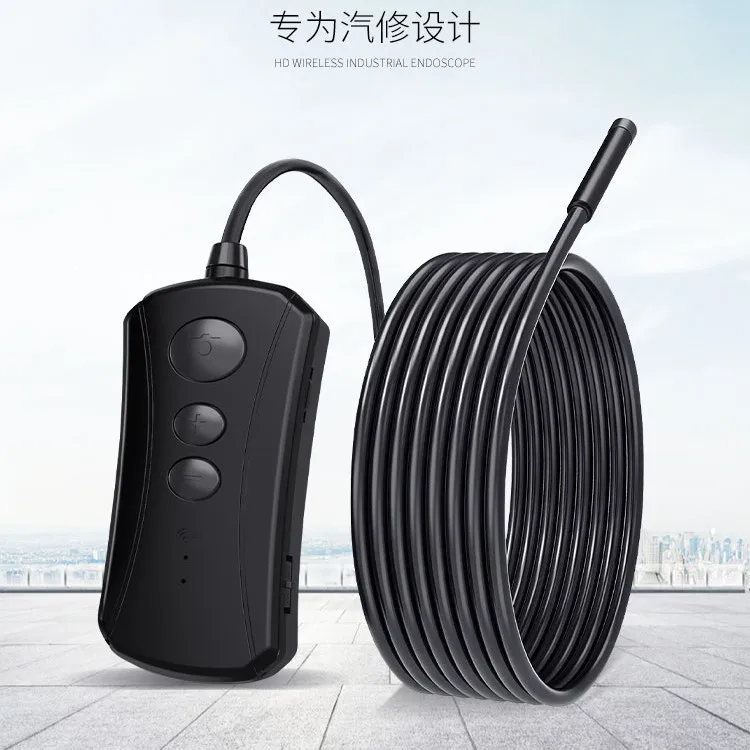 

8mm 2MP 1080P 140 Degree Wide Angle 3x Zoom WIFI Endoscope Camera Inspection CMOS Borescope Otoscope Digital Microscope