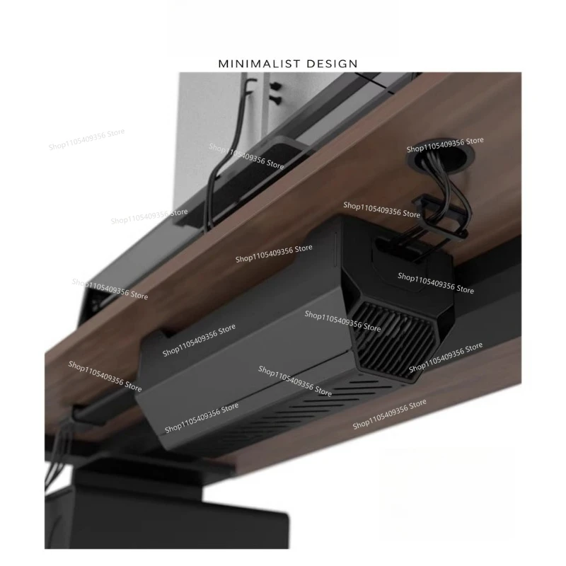 For The Selection of Hidden Wiring Under The Table Cable Box 2026 New Non-punching Wire Power Strip Storage Rack Simple