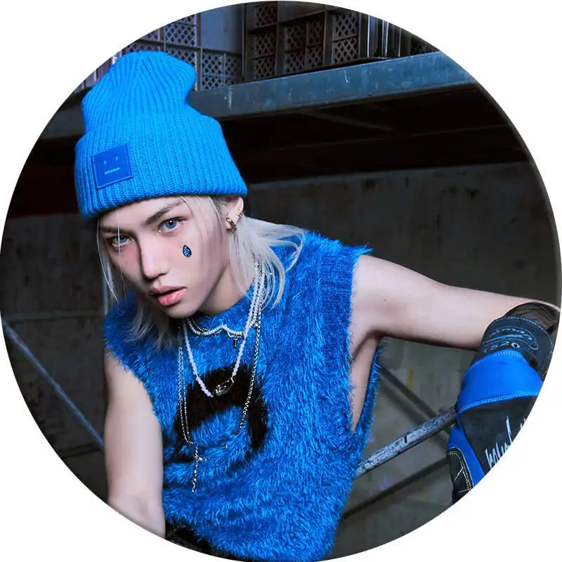 58mm Stray Kids Makplate Badge skzoo Surrounding Bars Li Longfu Huang Xuanchen Badge Circular Album Surrounding Fan Gifts