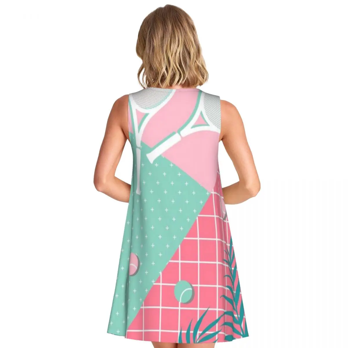 Indian Wells Women's Sleeveless Couple Outing Trendy Dress Baroque Hot Selling Dress