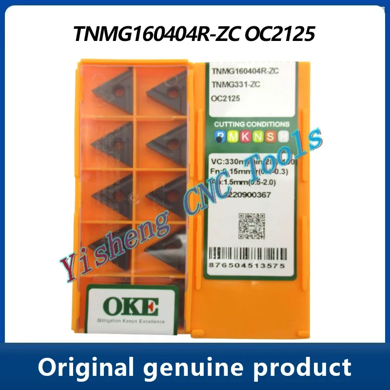 

Carbide Insert TNMG160404L-ZC TNMG160404R-ZC TNMG160408L-ZC TNMG160408R-ZC OC2125 OP1215 OC2025 OP1315 OC2330 OC2325S