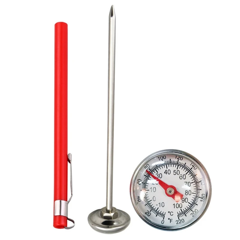 Mechanical Thermometer Temperature Detector ℃/℉ Scale Waterproof Read Instantly Dropship