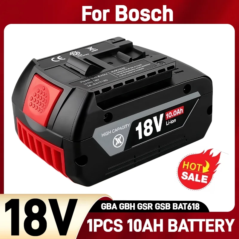 

100% original for Bosch 18v battery, for replacement Bosch 18V cordless tool BAT609 BAT618 GBA 18V 18650 battery high power