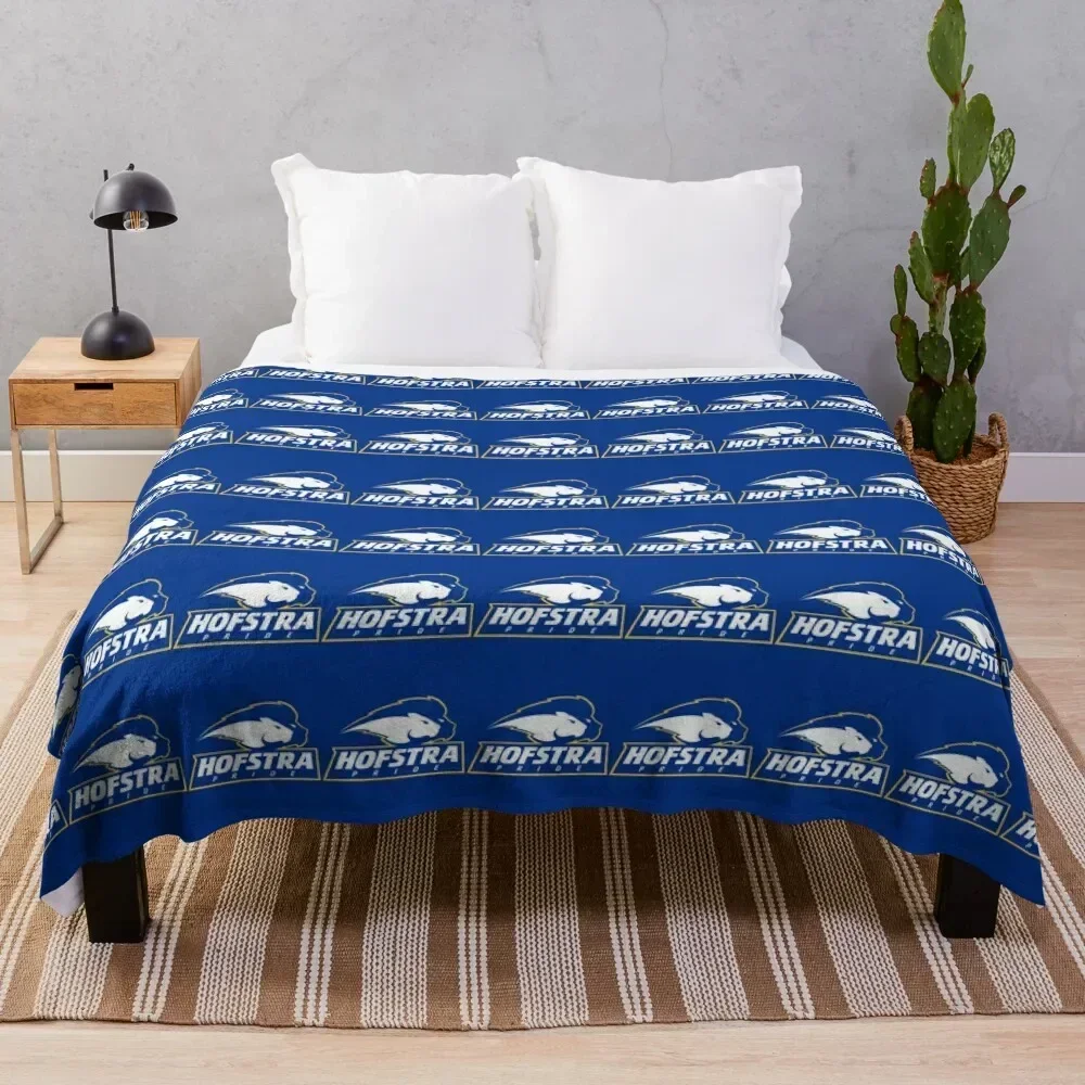 

Hofstra Pride Throw Blanket Hairy Nap Luxury Thicken Custom Blankets