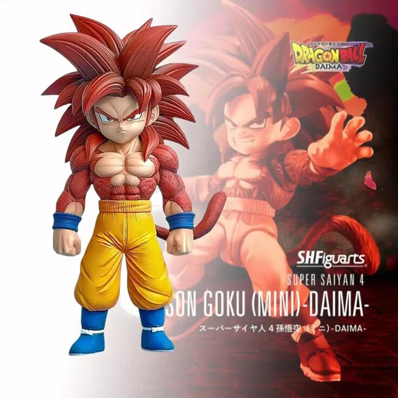

Dragon Ball Z Daima Super Saiyan 4 Goku Anime Figure Son Goku Action Figurine PVC Customized Model Collectible Toy Birthday Gift