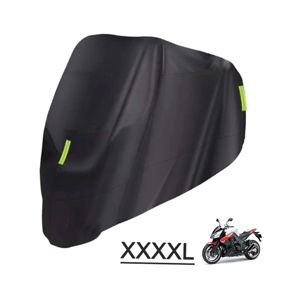 

Universal Motorcycle Cover All Season Waterproof Outdoor Protection Against Dust Debris Rain Weather(M-XXXXL) 210D Oxford cloth