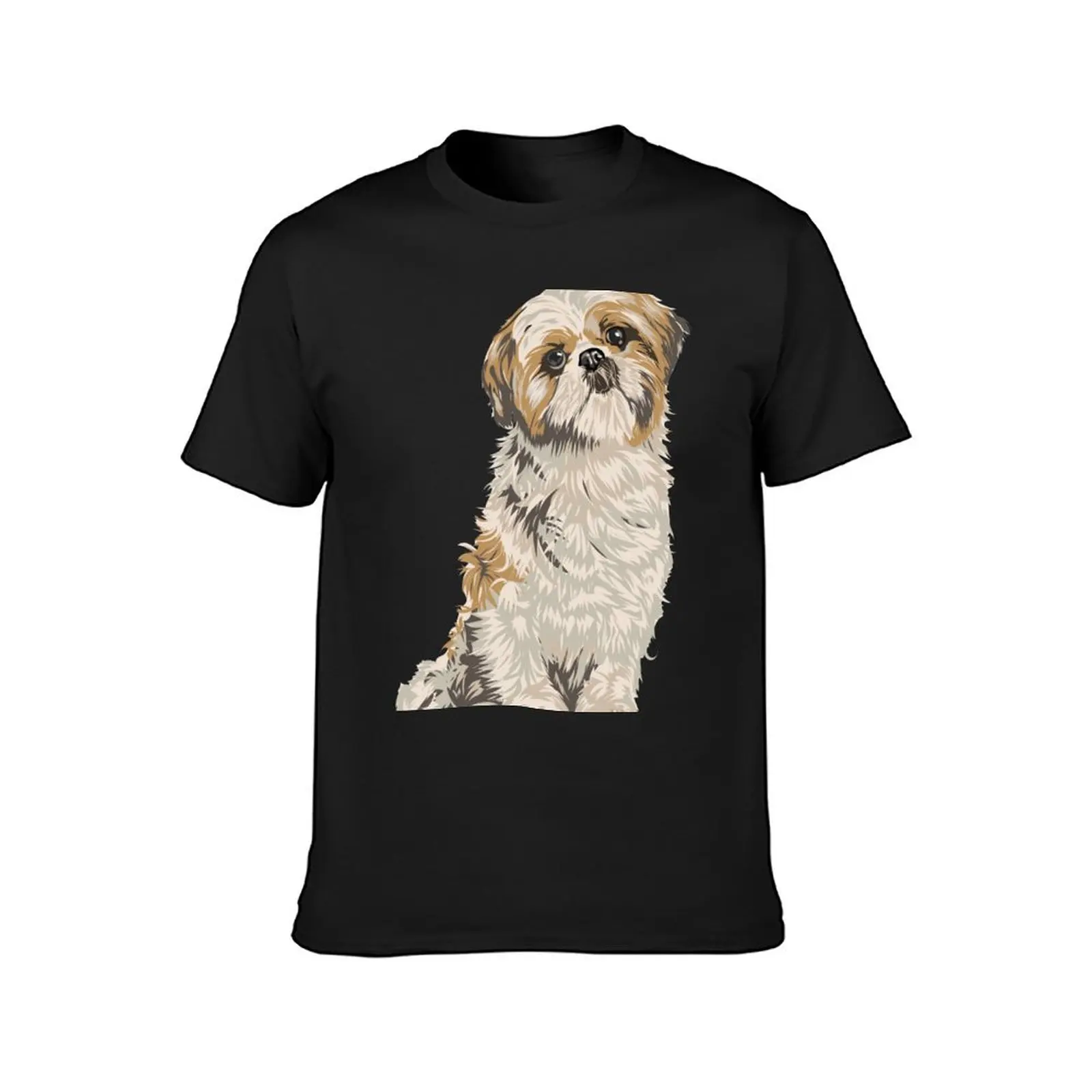 Shih-Tzu T-Shirt summer clothes graphics summer tops quick-drying mens graphic t-shirts