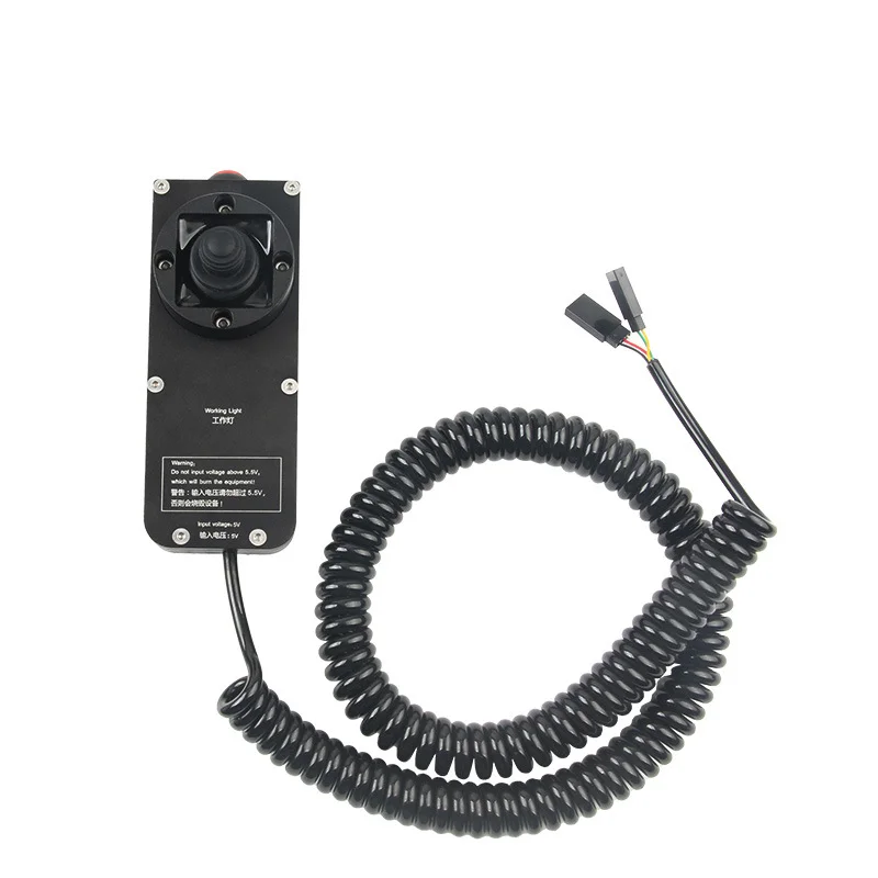 

5V Spring Cable Waterproof Remote Control PWM Compatible Dual Motor Forward Backward Turning Constant Speed Marine Controller