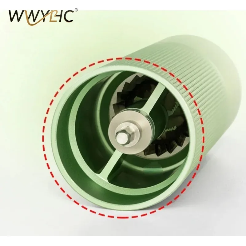 Suitable for Upgrading C3S/C3ESP Manual Coffee Grinder with All Metal Body and Anti Slip Design Portable S2C Internal Burrs