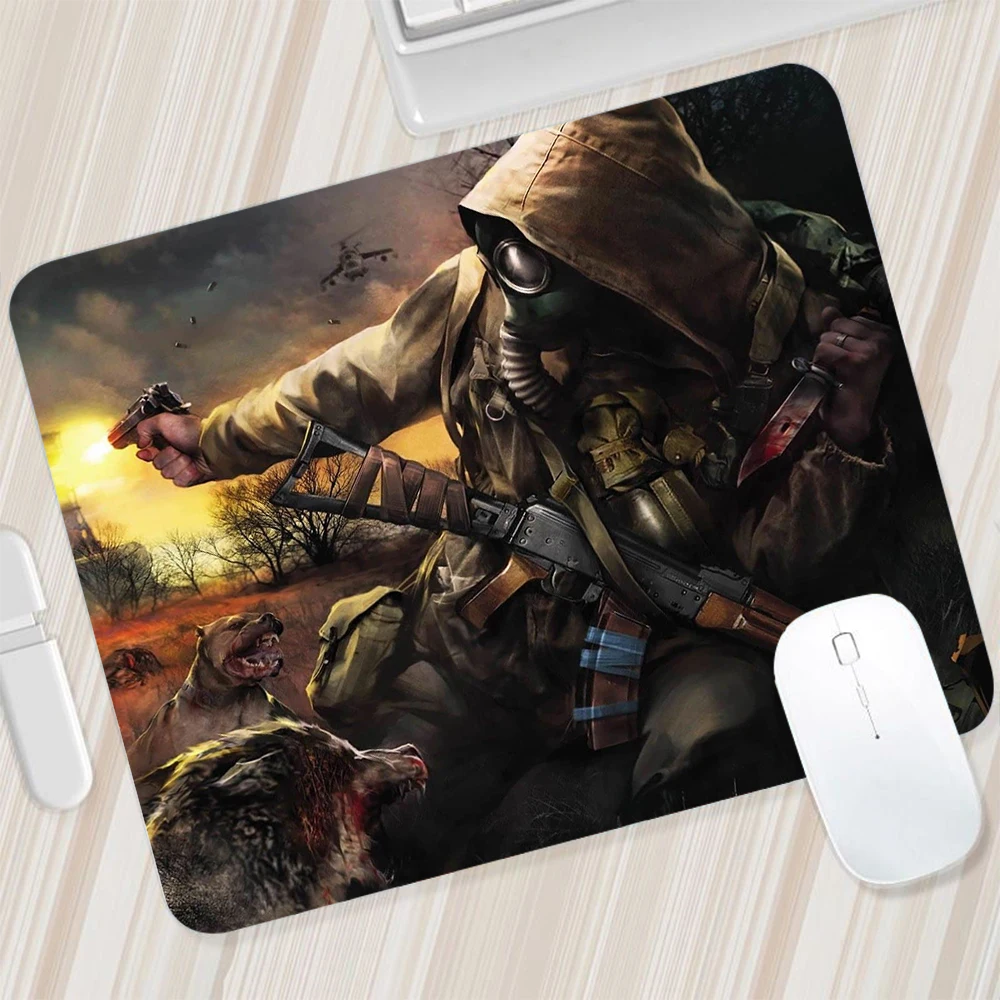 STALKER Small Mouse Pad Gaming Mousepad PC Gamer Mouse Mat Silicone Computer Office Pad Keyboard Mat Desk Pad Laptop Mausepad