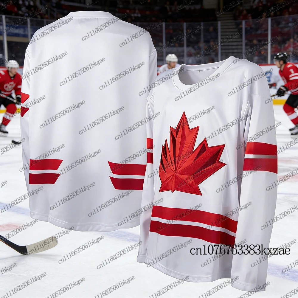 Autumn Winter Hockey Jerseys For Adult/Kids Canada Hockey Jerseys Casual Sports Hockey Jersey Parent Child Hockey Jerseys