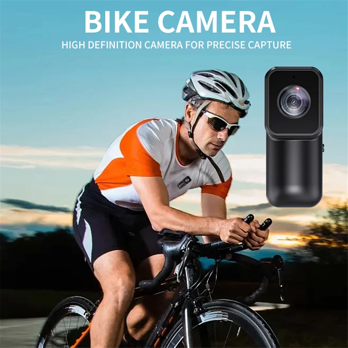 1080P HD Mini Wifi Sports Camera 160 Wide Angle Outdoor Recorder Wireless Real Time Viewing Back Clip Action