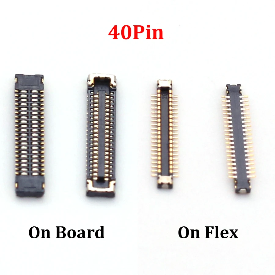 1-5PCS 40pin USB Charger FPC Connector On Motherboard For Xiaomi Mi Pocophone Poco X3 NFC/X3 Pro/X2 K30 4G 5G K30i Charging Port