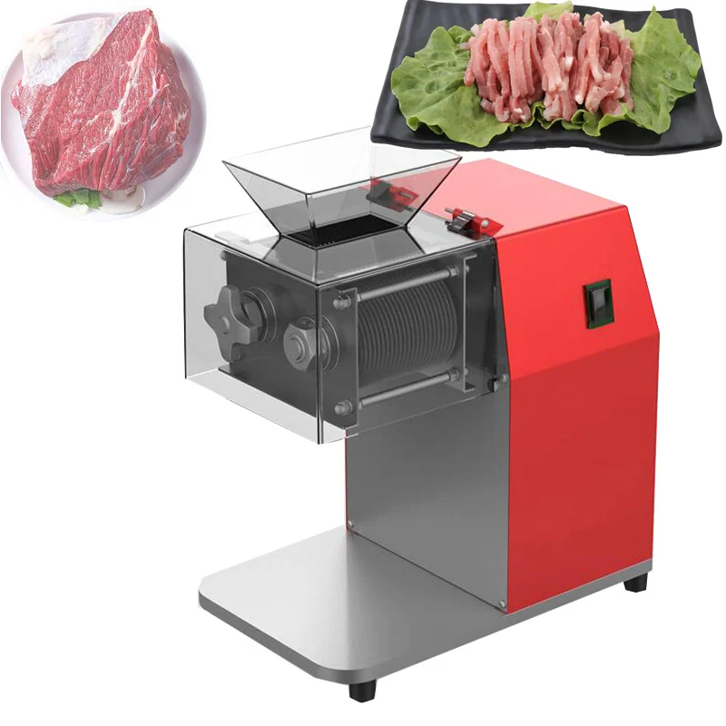 Automatic Meat Cutter Commercial Electric Meat Slicing machine 220V/110V Pork Lamb and Chicken Breast Slicer