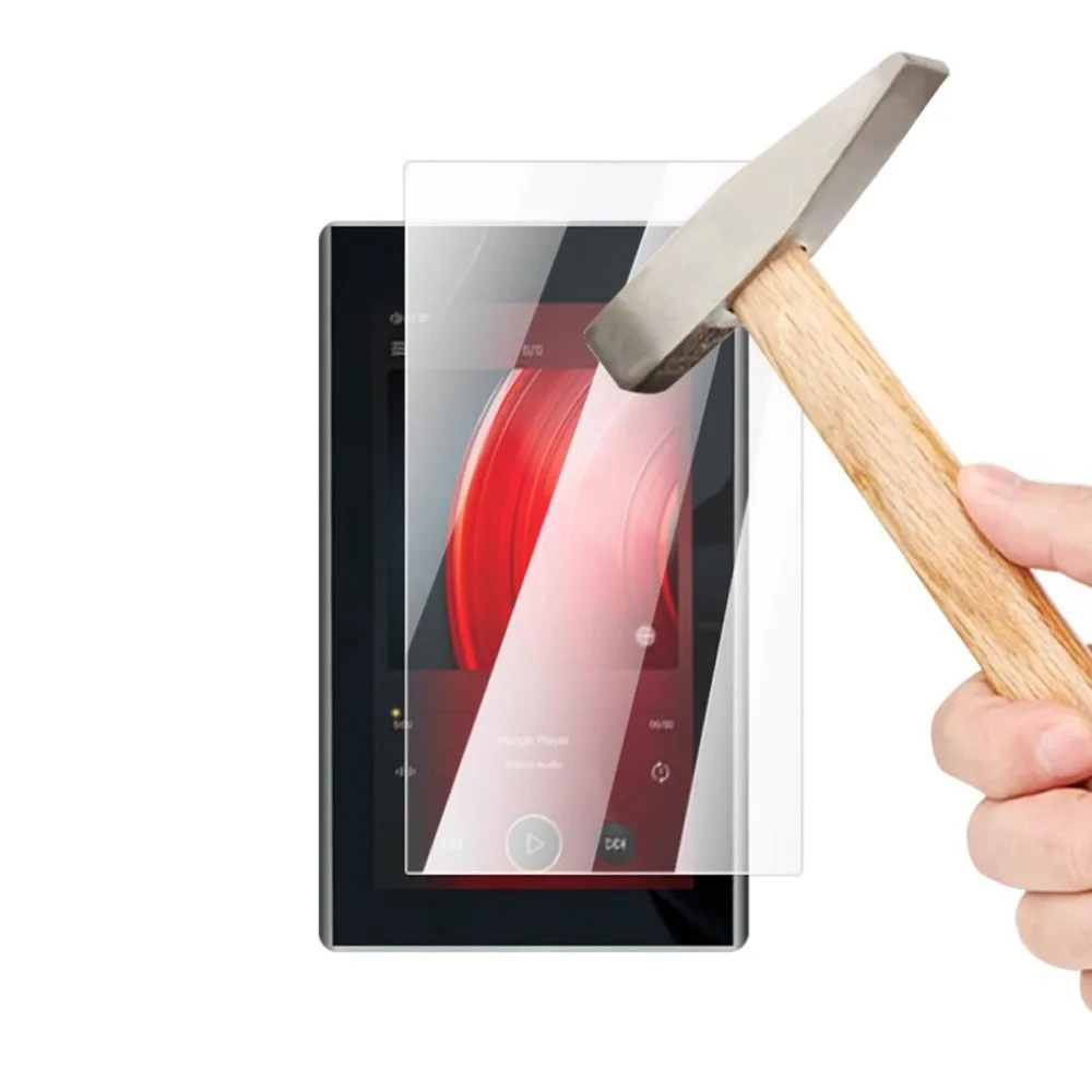 Película protetora de tela de vidro temperado premium de dureza 9H para ibasso DX340 DX320max DX320 DX300