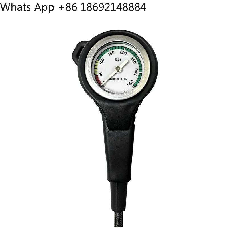 Multi-color diving single, double, triple meter compass depth gauge regulator set equipment