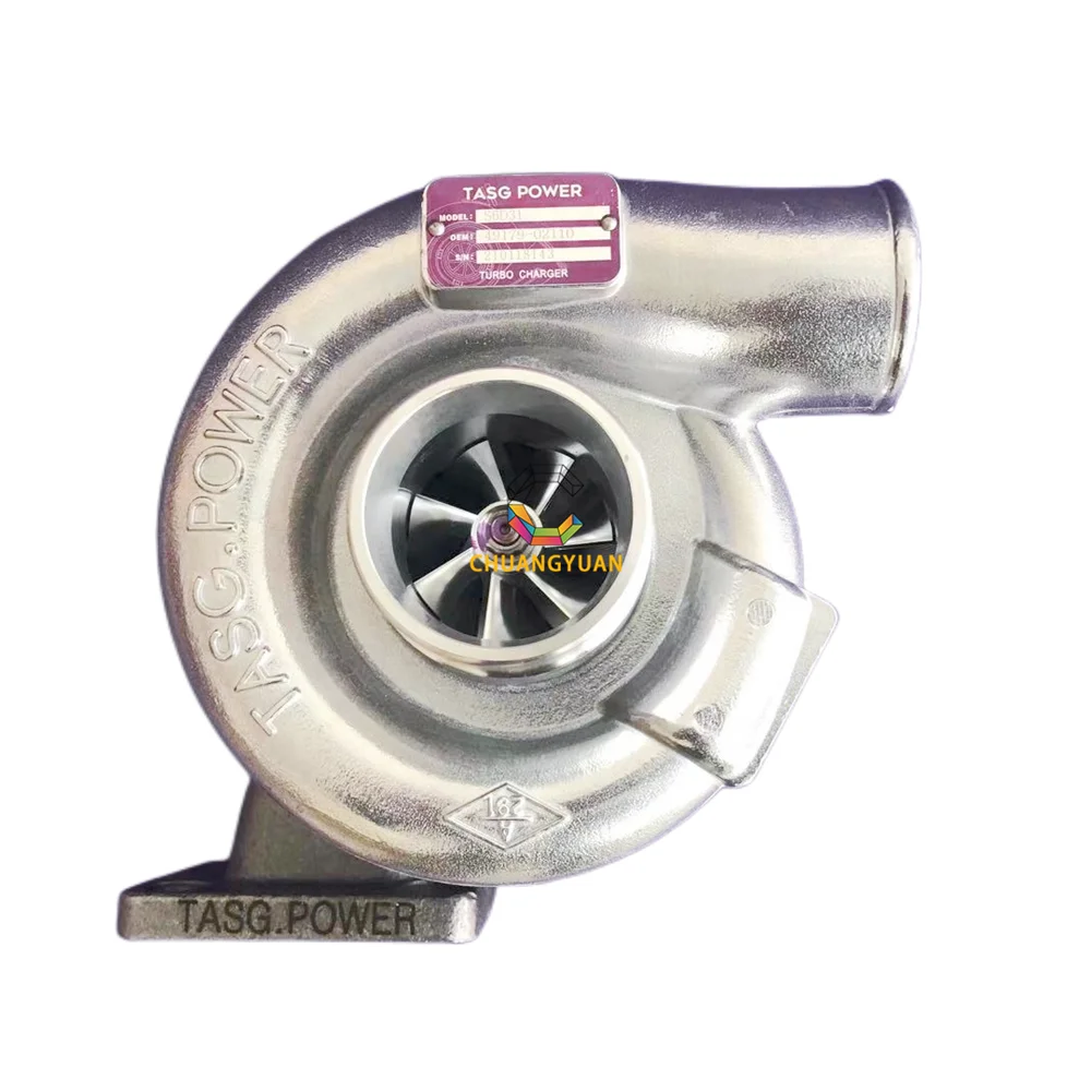 

Excavator Engine Parts TD06 Turbocharger 49179-02110 ME088256 for Mitsubishi Kato S6D31 with Turbo Engine