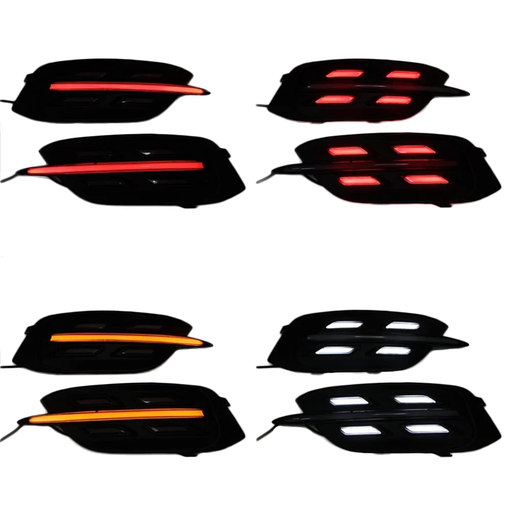 

Pair For Honda Civic Sedan 2016 2017 2018 2019 2020 2021 Rear Bumper Tail Light Rear Bumper Tail Turn signal Light