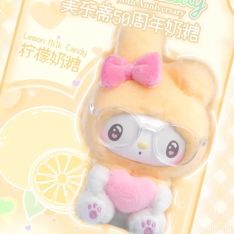 حقيقية سانريو بلدي ميلودي 50th الذكرى الحليب الحلوى سلسلة الفينيل دمية صندوق أعمى لعبة Kawaii ميلودي تمثال الحلي الفتيات هدية #3