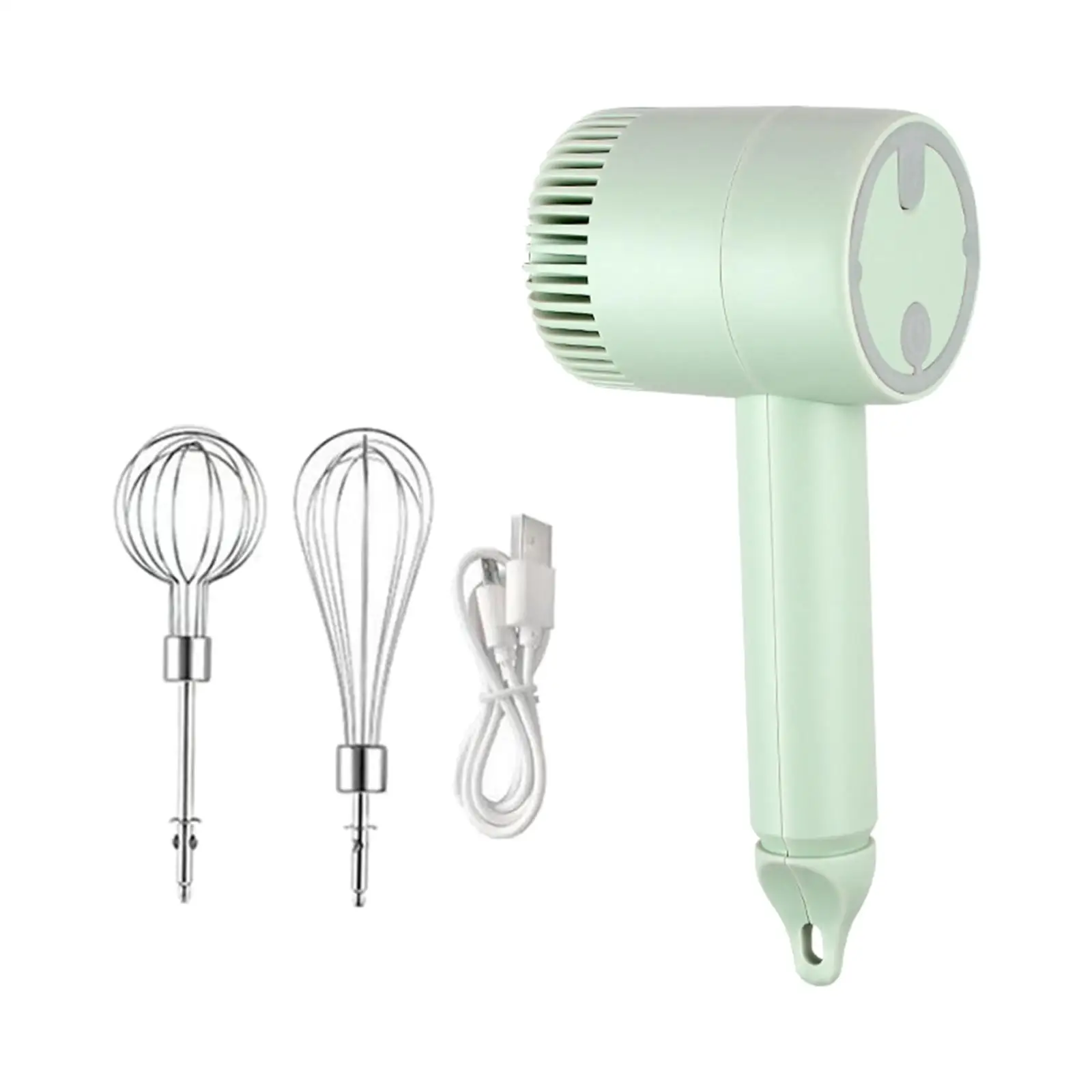 Portable Mixer Wireless Electric Hand Mixer for Cake Egg Beater USB Rechargeable Mini Whisk Tool for Baking Cream Butter