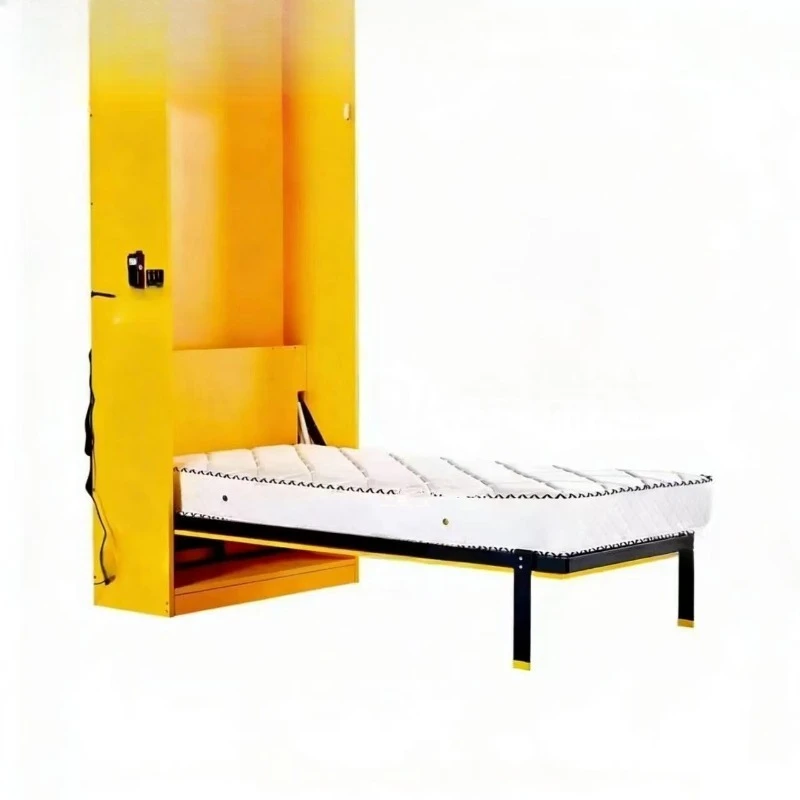 Folding bed hammock forward rollover invisible bed hardware hidden under the wall bed