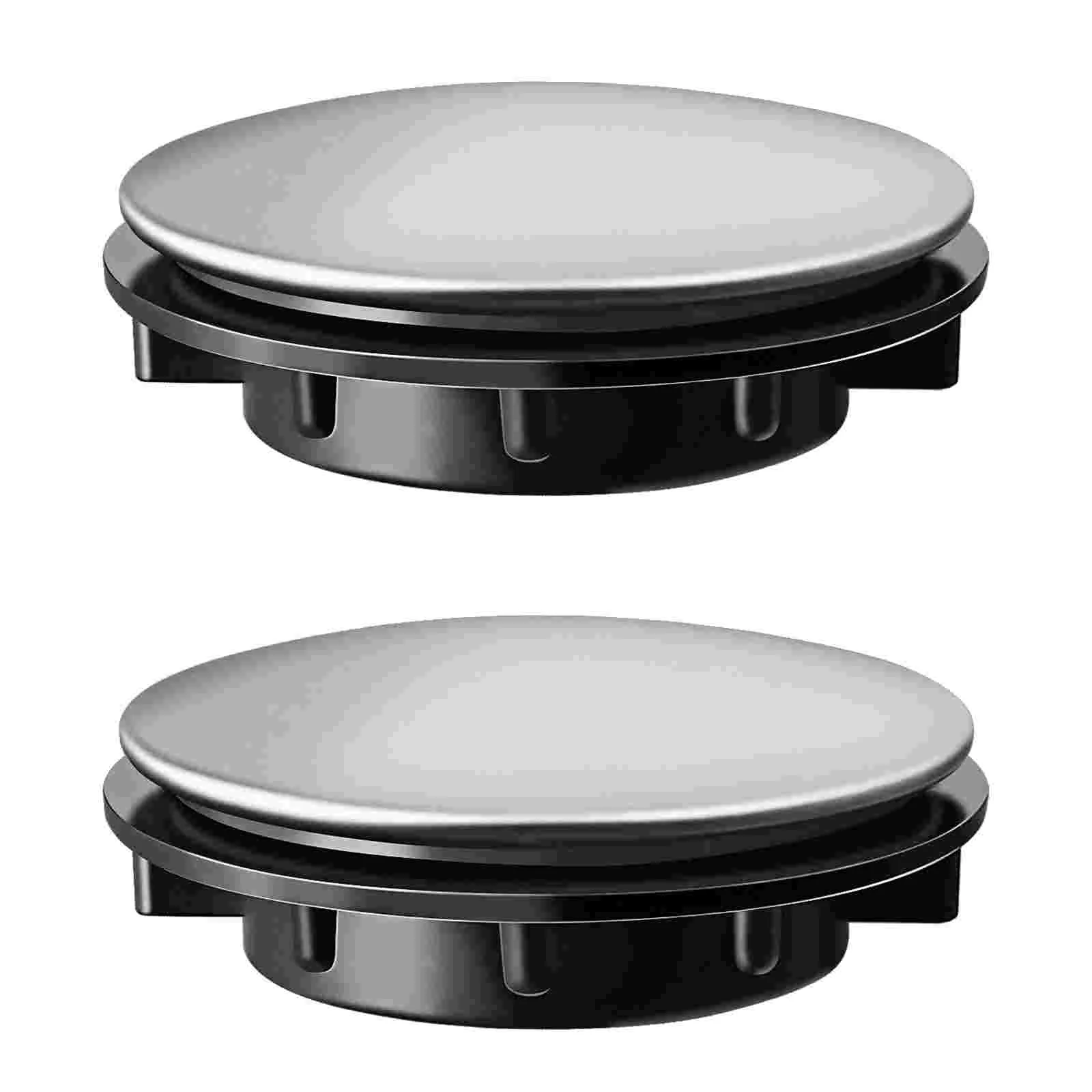 

2 Pcs Sink Plug Sink Hole Cover Restaurant Accessories Washbasin Plugs Kitchen Decoration Tap Caps Faucet