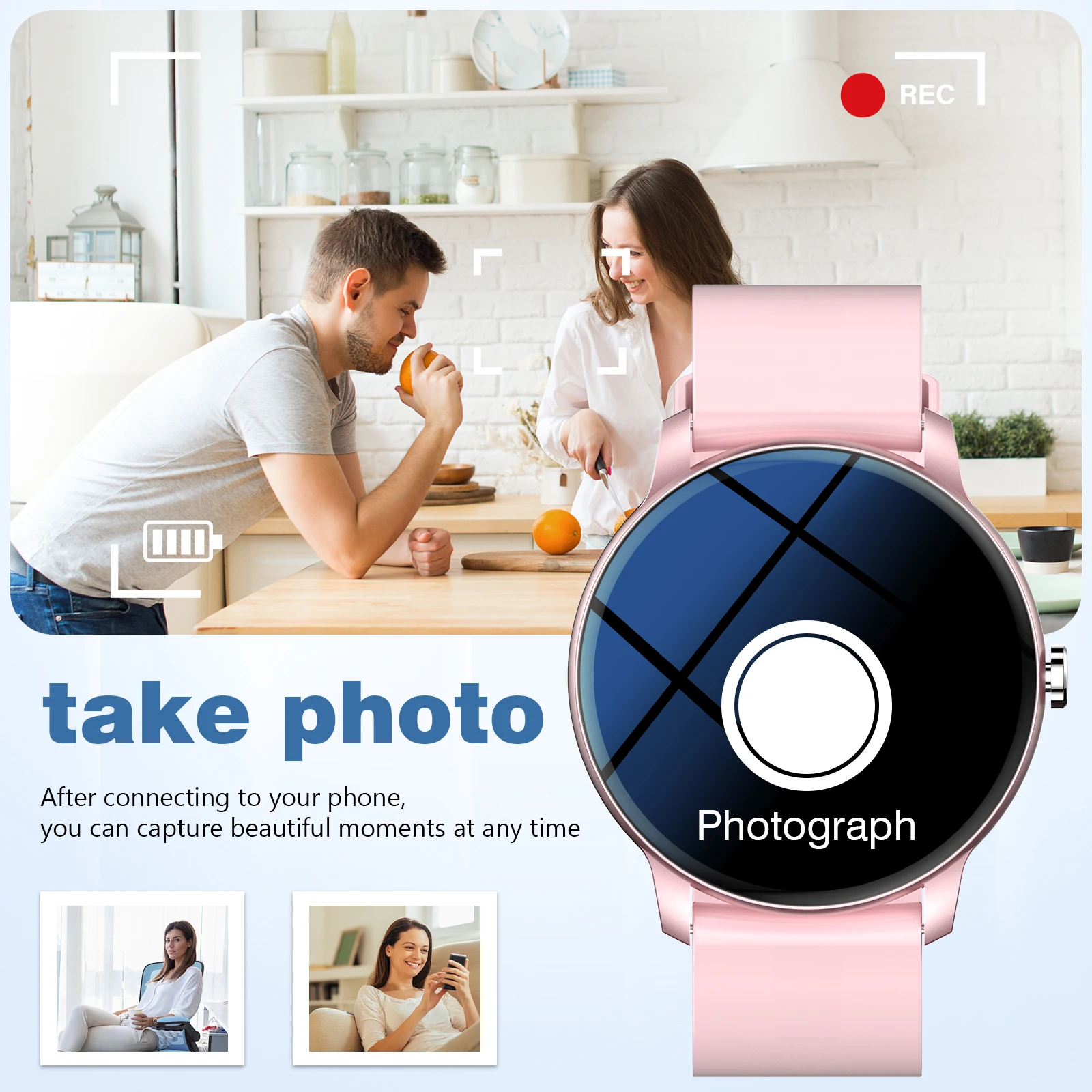 스마트 워치, 무선 통화/다이얼링, 멀티 스포츠 모드, - Smartwatch Iphone Watch For Men 리뷰 및 가격