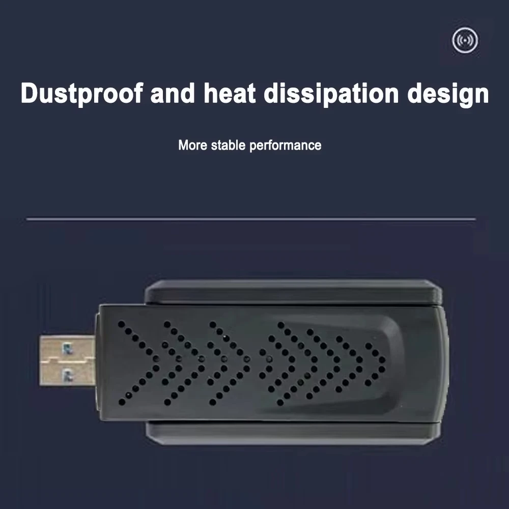 1200Mbps Dual Band USB wifi Adapter 2.4GHz 5GHz WiFi with 2 Antenna PC Mini Computer 600Mbps Network Card Receiver