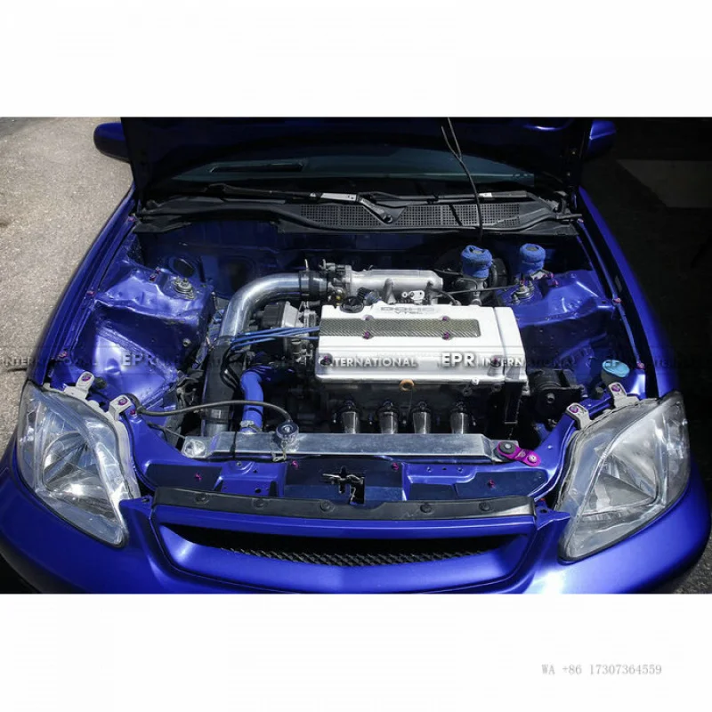 Hot EPR High Quality 10%sale 96-00 For Civic EK Cooling Water Tank Sheet Carbon Panel A-EK-CP Sports Easy Installation