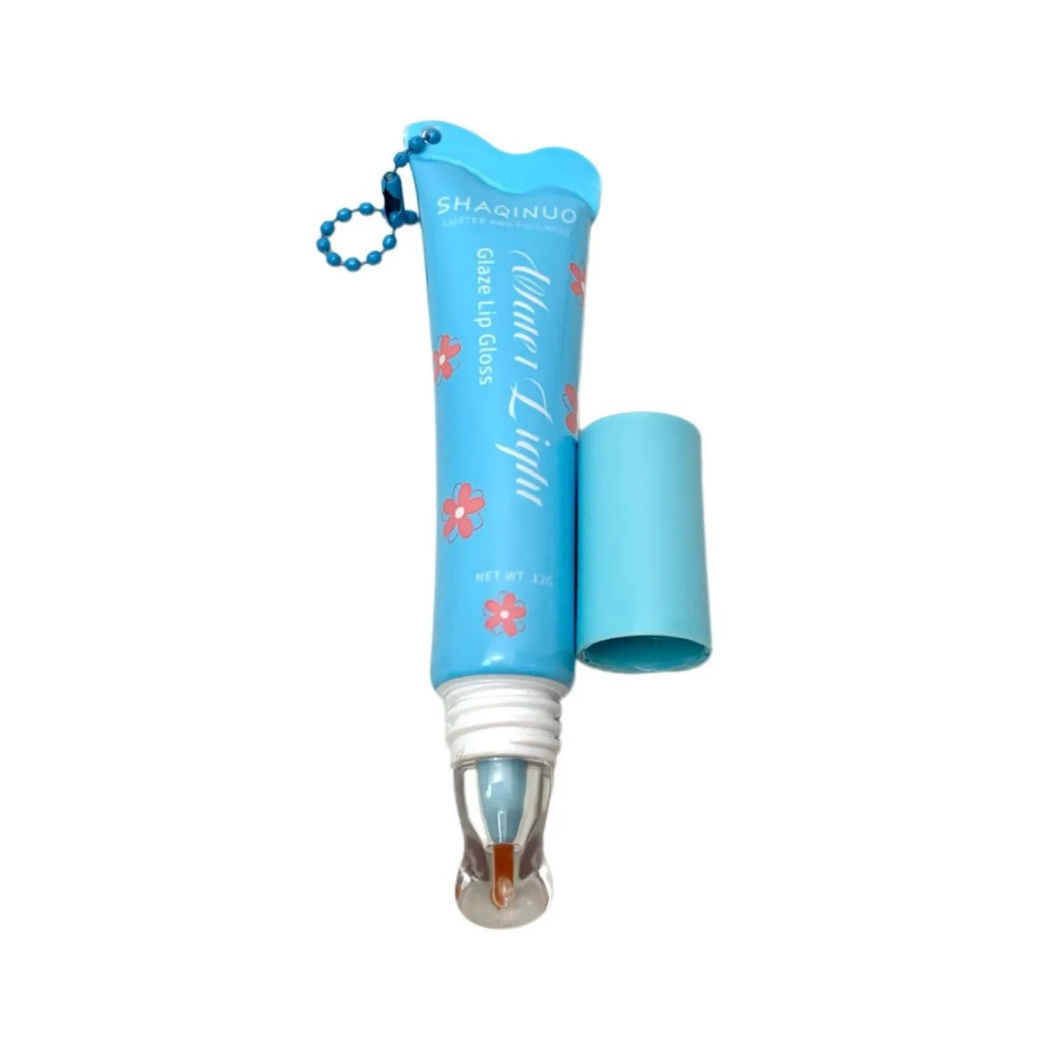 Glass Shine Lip Gloss, Dewy Hydrating Lip Color with Plumping Glow, Sheer Brightening Finish for Natural Makeup Look