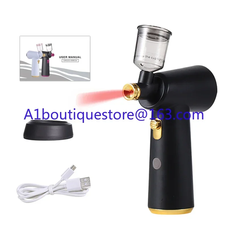 

High-grade portable cordless hairdresser spray mini facial sprayer nano belt compressor