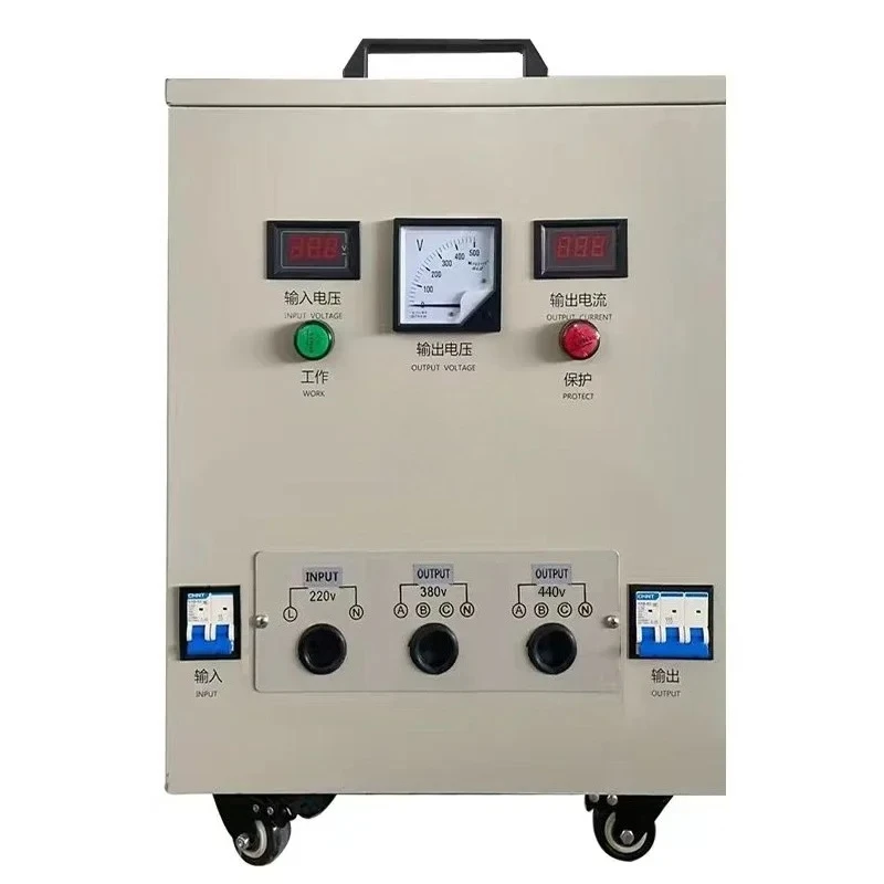 

10kw 15kw 220v to 380v 220v 415v three phase inverter digital phase converter Step up transformer