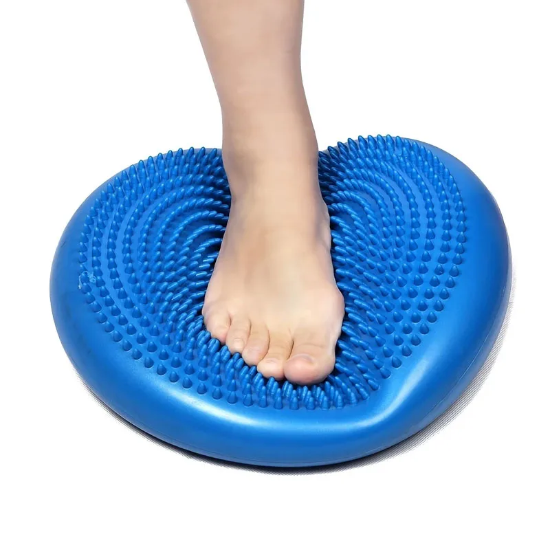 Inflated Wobble Cushion Wiggle Seat For Sensory Balance Training Stepping Stones Physical Therapy Toys Adults Kids