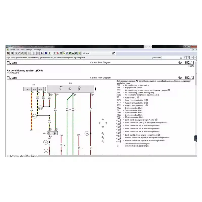 Newest Etka 8.3 + ELSAWIN 6.0 maintenance software group vehicle electronic parts catalog