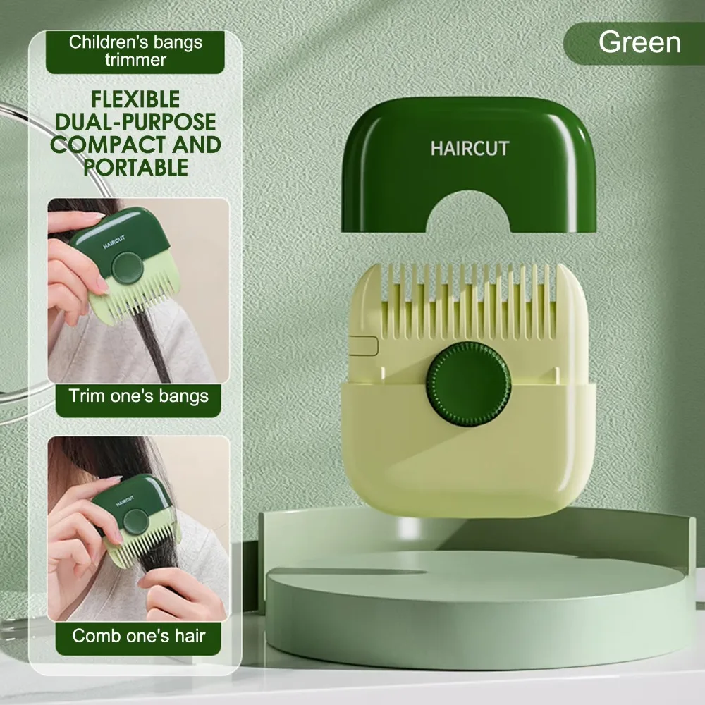 Hair Cutting Trimmer Combs 2 In 1 Double Sided Manual Bangs 