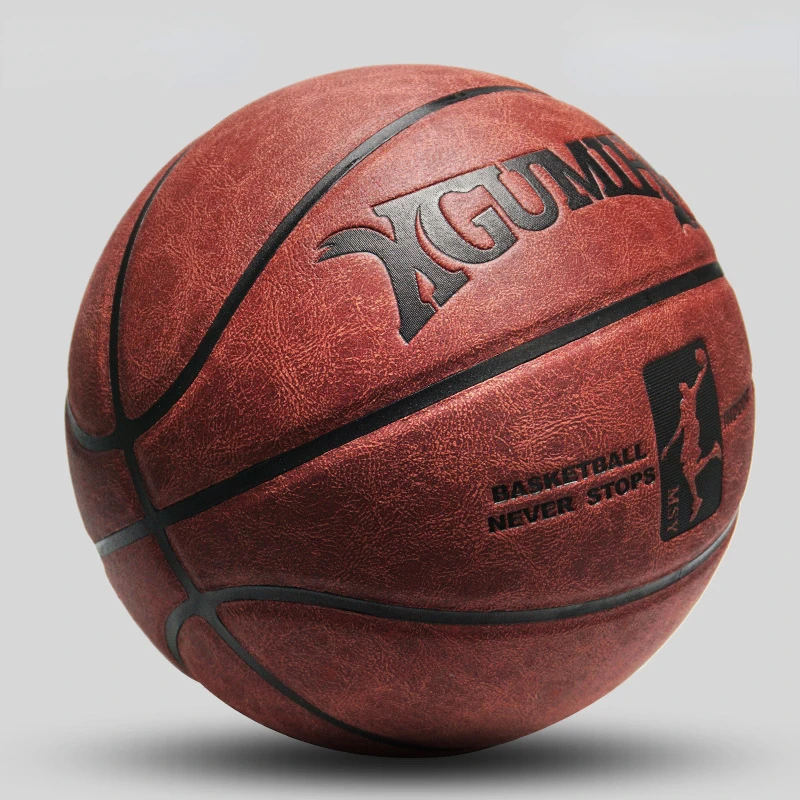 High-Quality Basketball Ball Official Size 7 Cowhide Texture Outdoor Indoor Game Training Men and Women Basketball Baloncesto