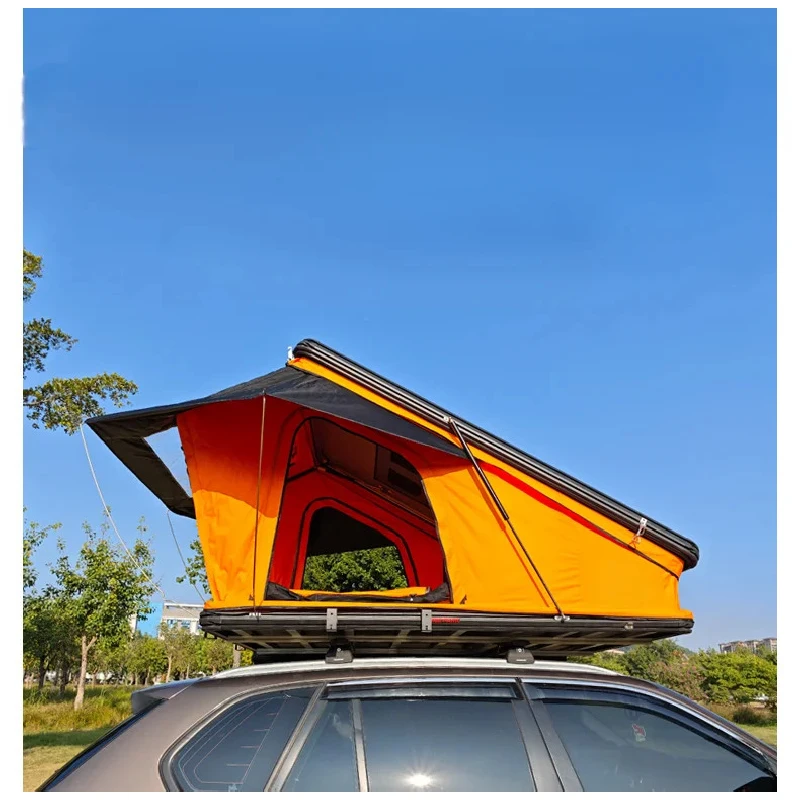 Hot Selling Fully Automatic Aluminum Alloy Roof Waterproof Ox Self-Driving Car Camping Tent Outdoor H High Quality