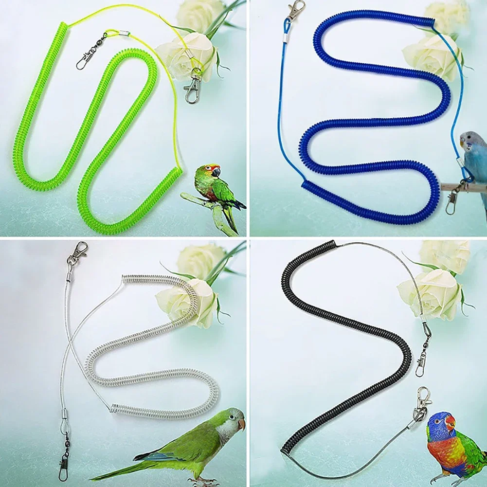 Parrot Bird Leash Flying Training Rope Straps Parrot Cockatiels Starling Budgie Training Rope Bird Supplies Pigeon Accessories