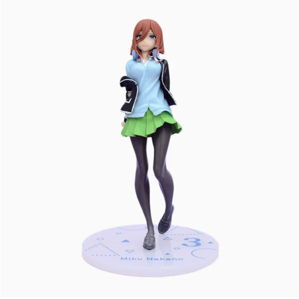 

Квинтэссенция квинтуплетов Мику Накано ПВХ фигурка аниме фигурка модель игрушки коллекция кукла подарок