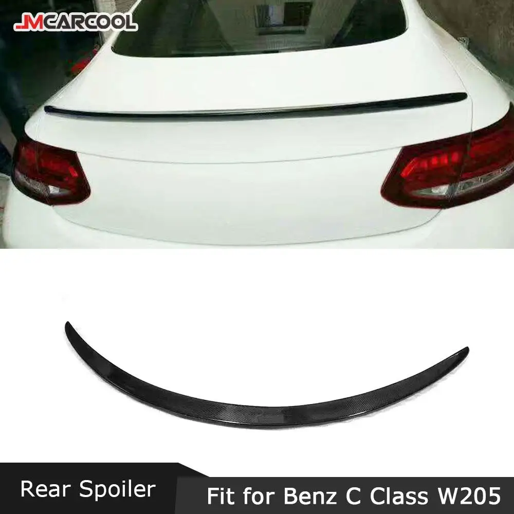 

Спойлер-накладка JMCARCOOL из карбона на задний багажник для Mercedes-Benz W205 C205 C180 C200 C250 C300 C350 C63 Coupe 2015-2017