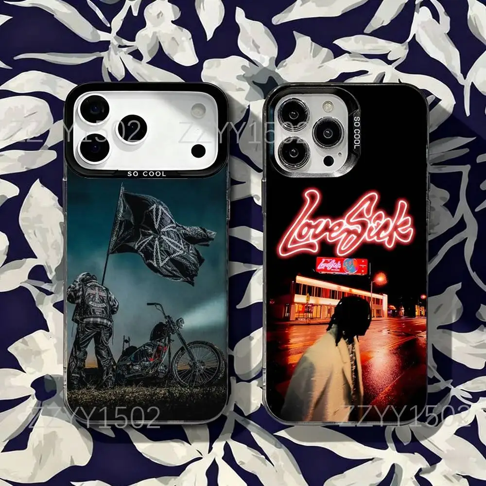 

Don Toliver Hardstone Psycho Phone Case For iPhone 17,16,15,14,13,12,X,8,Pro,Max,Plus,SE4,Air,Mini HD Black IMD Matte