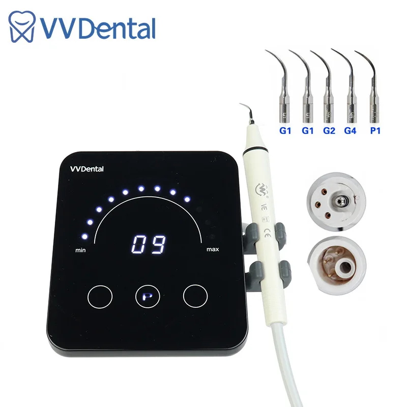 Teeth Cleaning Tools Dental Scaler Ultrasonic Machine Unit with Handpiece Tip For Scaling Periodontics Endodontics Oral Cleaning