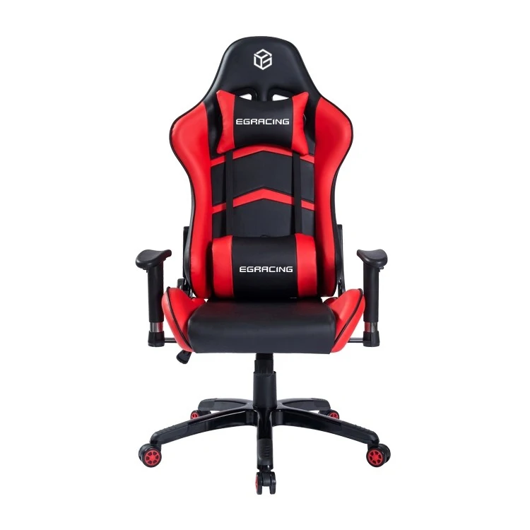 Europe Hot PU Leather Cute High Back Ergonomic Gaming Chair Pink Computer Chair Lumbar Support 2D ARMRESTS Cooling 3-Stage Gas