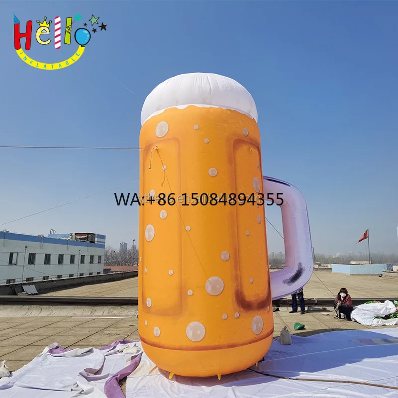 Brand Promotion Inflatable Model Inflatable Beer Bottle Inflatable Glass